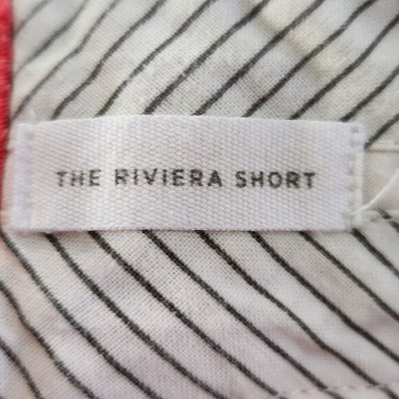 LOFT Shorts Women's Size 0 The Rivera Low Rise Chino Slash Pocket Pink Inseam 6" - Picture 6 of 7